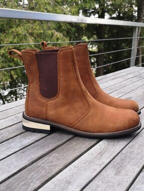 Kodiak Chelsea-style leather ankle boots